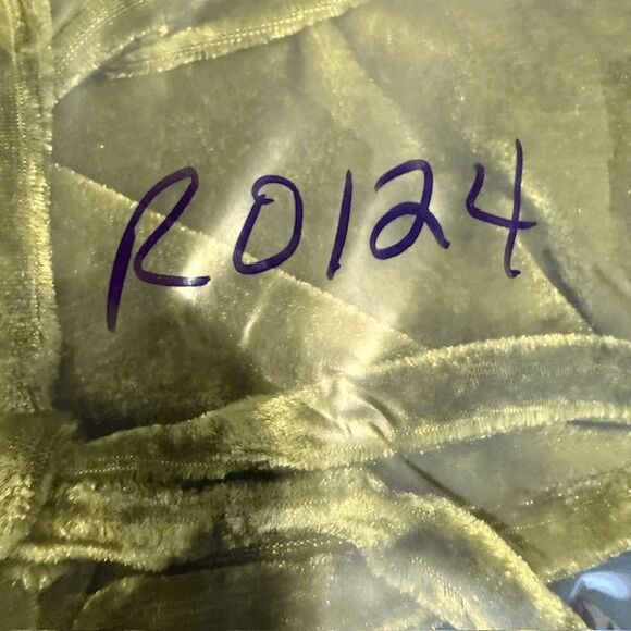 Tularosa Mirella Top in Dark Olive Puff Sleeve Ruched Elastic Back Size Large - Picture 12 of 12